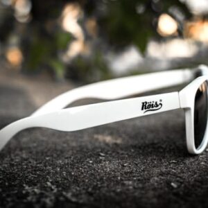 Aurinkolasit valkoinen